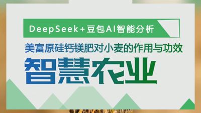 老铁们，马上准备冬小麦种植肥料了，我们用AI智慧农业分析了，美富原，叶碳酶乳酸肽活性硅，中药提取物加矿源，加枯草芽孢杆菌和胶冻样类芽孢杆菌的，中微量元素肥料硅钙镁肥，对小麦提质增产作用功效做分析，大家