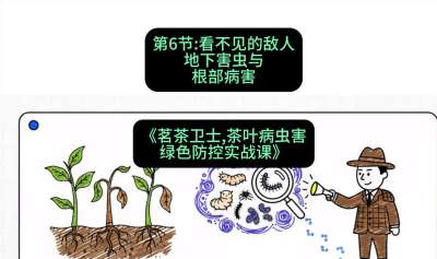 第06节：看不见的敌人&mdash;&mdash;地下害虫与根部病害，课程：《茗茶卫士&mdash;&mdash;茶叶病虫害绿色防控实战课》#识农AI
